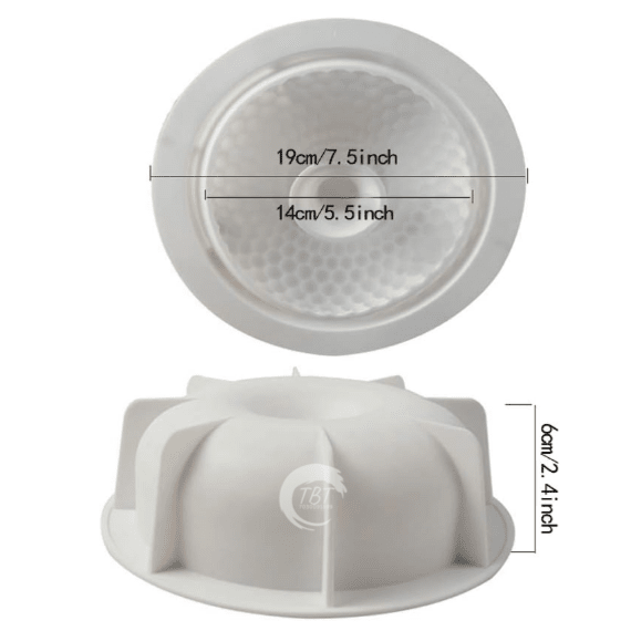 Buddha Fruit Large Donuts Shap Silicone Cake Mold