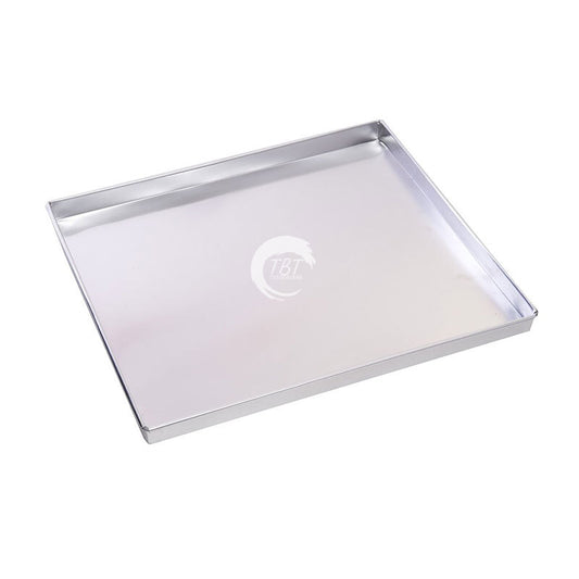 Aluminum Rectangle Baking Swiss Roll Tray - 13x11 Inch