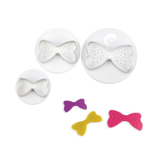 Bow Knot Plunger Fondant Cutter Set