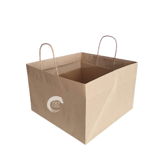 1 Kg Cake Paper Carry Bag With Handle ( Pack Of 25Pcs )