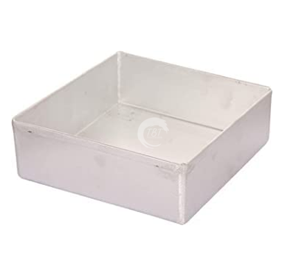 Aluminium Square Cake Mould Cake Pan Cake Tin - 7X2.5 Inch