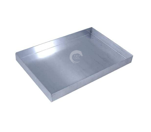 Aluminum Rectangle Baking Swiss Roll Tray - 12x10 Inch