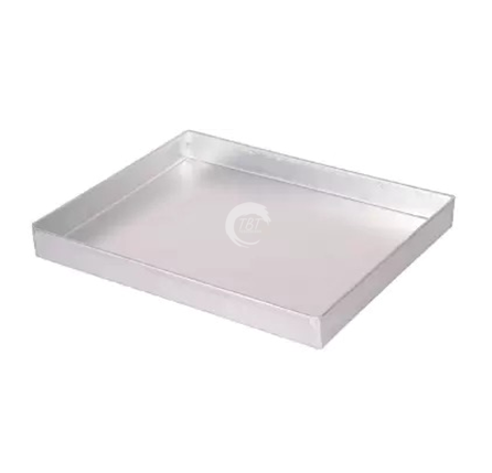 Aluminum Rectangle Baking Swiss Roll Tray - 9x7 Inch
