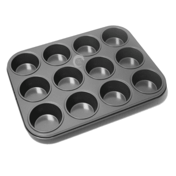 Carbon Steel Muffin/Cupcake Tray - 12 Slot