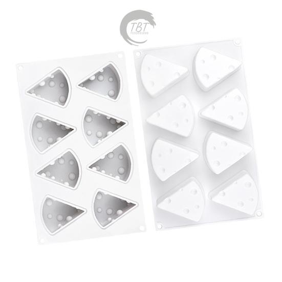 Cheese Shape 3D Silicone Cake Baking Mold