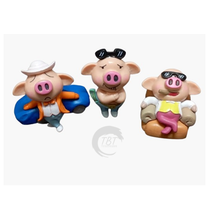 Peppa Pig Style Cake Decorating Toy