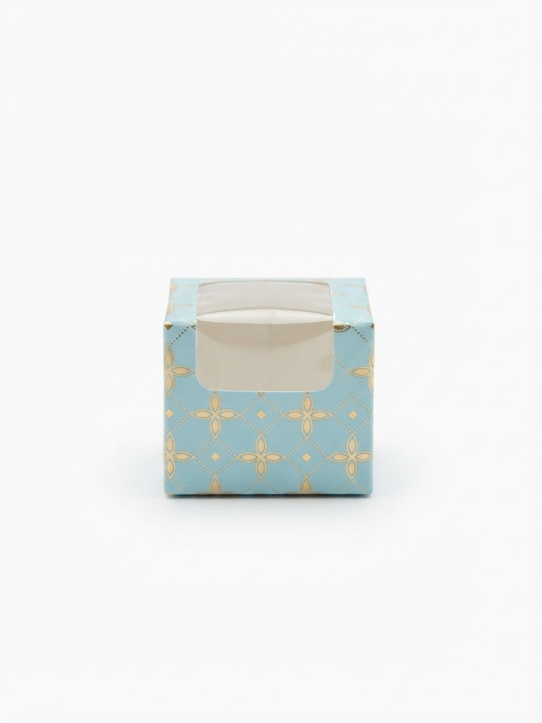 Single Laddoo Box (2x2x2 Inch) - Pack of 10 Pcs