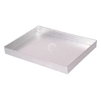 Aluminum Rectangle Baking Swiss Roll Tray - 8x6 Inch