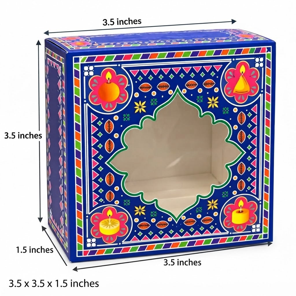 Small Shagun Box (3.5/3.5/1.5″)- Pack of 10Pcs