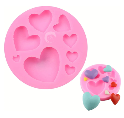 Heart Shape Chocolate Silicone Mold