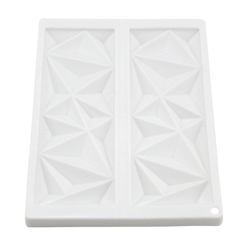 3D Diamond Silicone Chocolate Mold