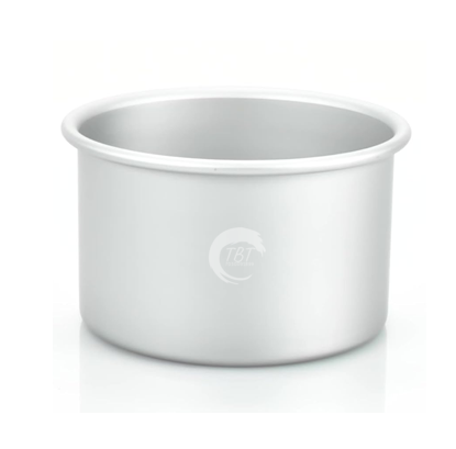 Aluminium Tall Round Cake Mould Cake Pan Cake Tin - 6X4 Inch