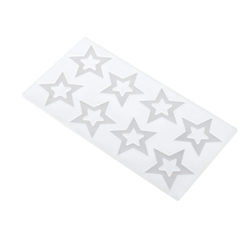Star Shape Silicone Chocolate Garnishing Sheet Mold