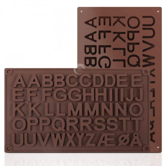 ABCD Alphabet  Silicone Chocolate Mold