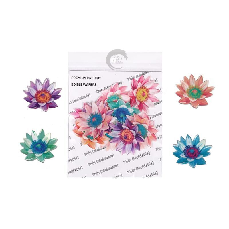 Edible Pre-Cut Flowers Wafer Paper #8