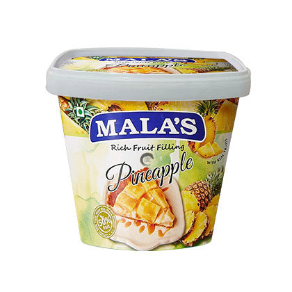 Mala's Fruit Filling, Pineapple, 1kg