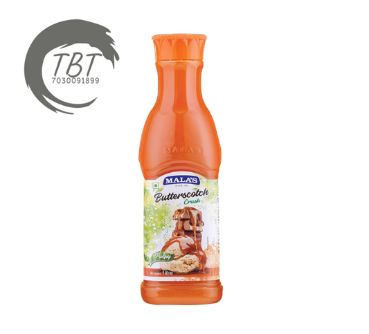 Mala's ButterScotch Crush - 1 Litre