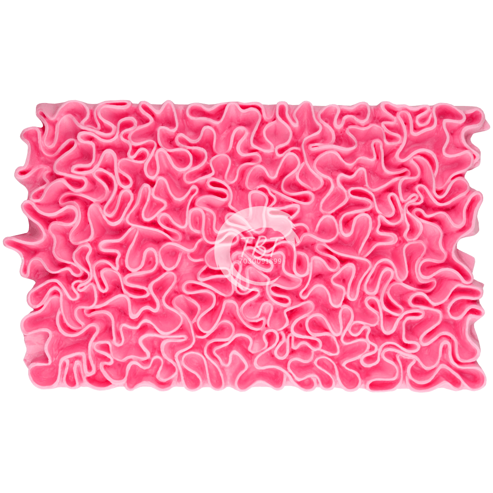 Scrunch Ruffle Simpress Silicone Fondant Mold