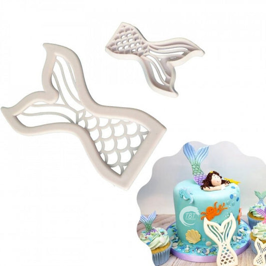 Mermaid Tail Fondant And Cookie Cutter