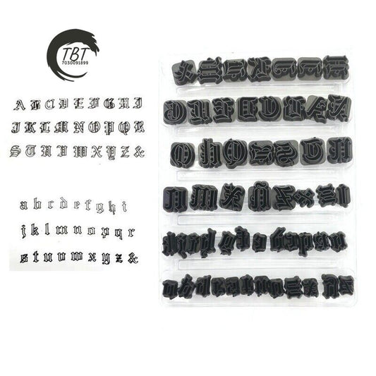 Gothic Letters Alphabet Silhouette Cutter Set