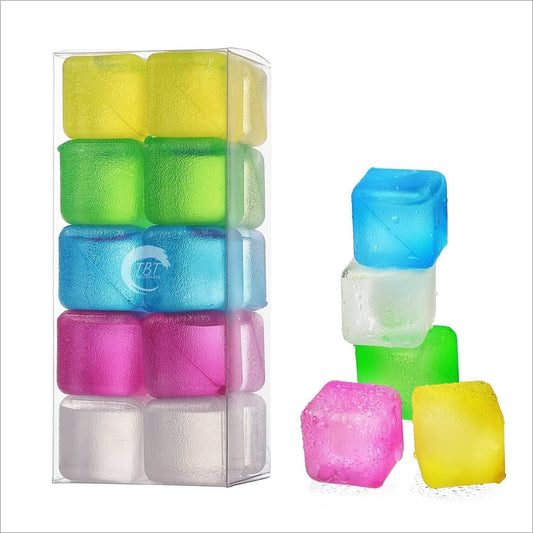 Ice Cubes Colorful Miniature Cake Cupcake Decoration Topper