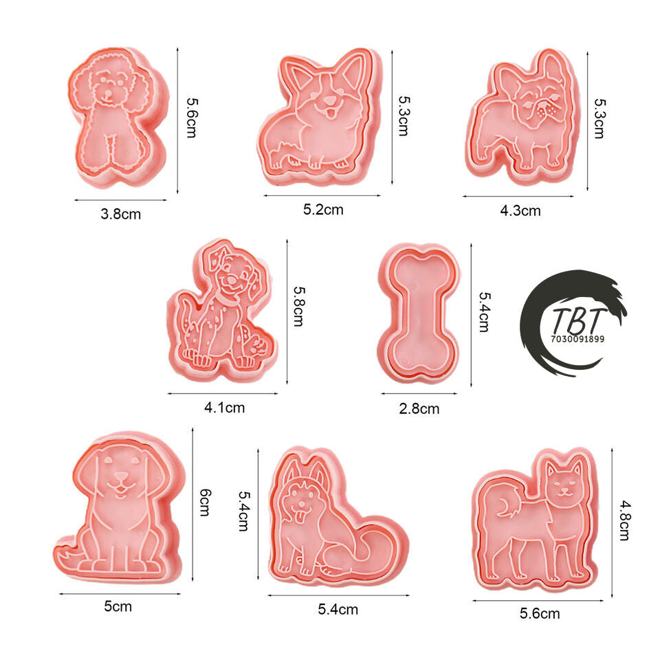 Dog Cookie And Fondant Cutter