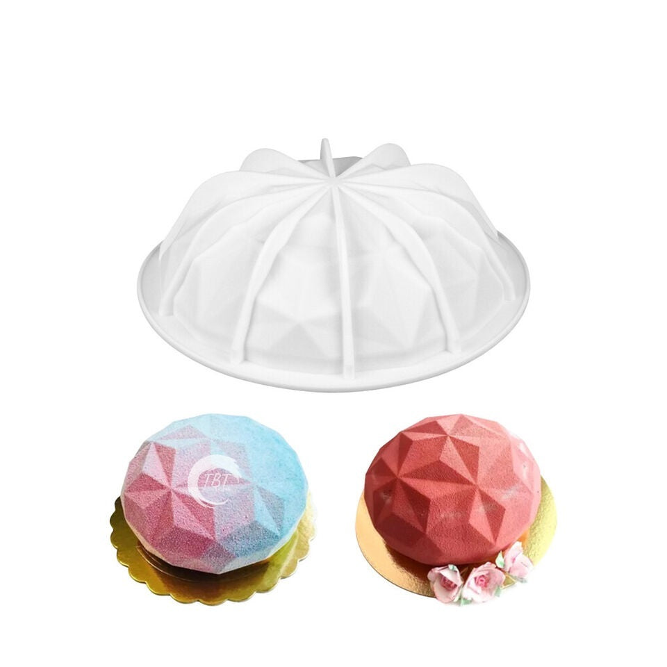3D Diamond Shape Pinata Cake Mold