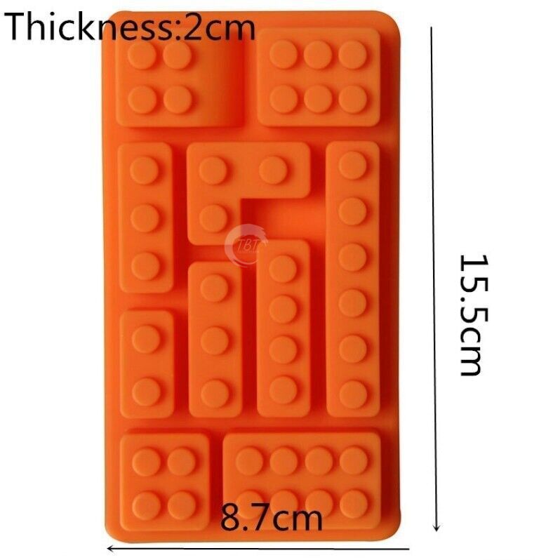 Lego Small Chocolate Silicone Mold