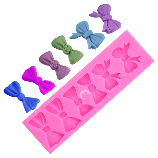 Bow Tie Bowknot Silicone Fondant Mold