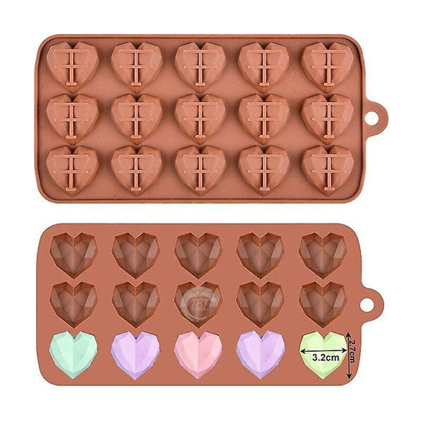 Mini Heart Pinata Chocolate Silicone Mold