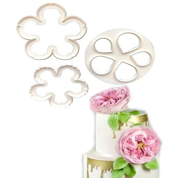 Very English Rose Fondant Cutter