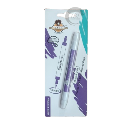 Bake Haven Double Sided Edible Marker - Purple