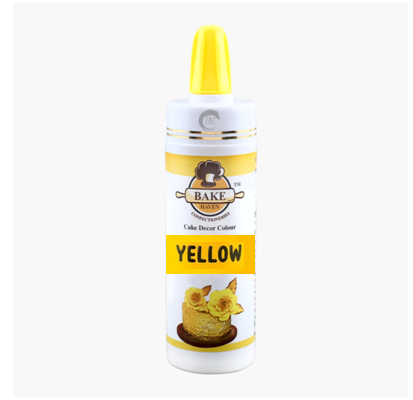 Bake Haven Edible Puff Spray Powder Color - Yellow (50 GM)